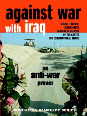 cover image of Against War with Iraq